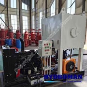 Thickened Sludge Pump with Hydraulic Drive Unit
