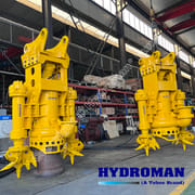 Hydraulic Sand Pumps for Cleaning Rivers and Harbors