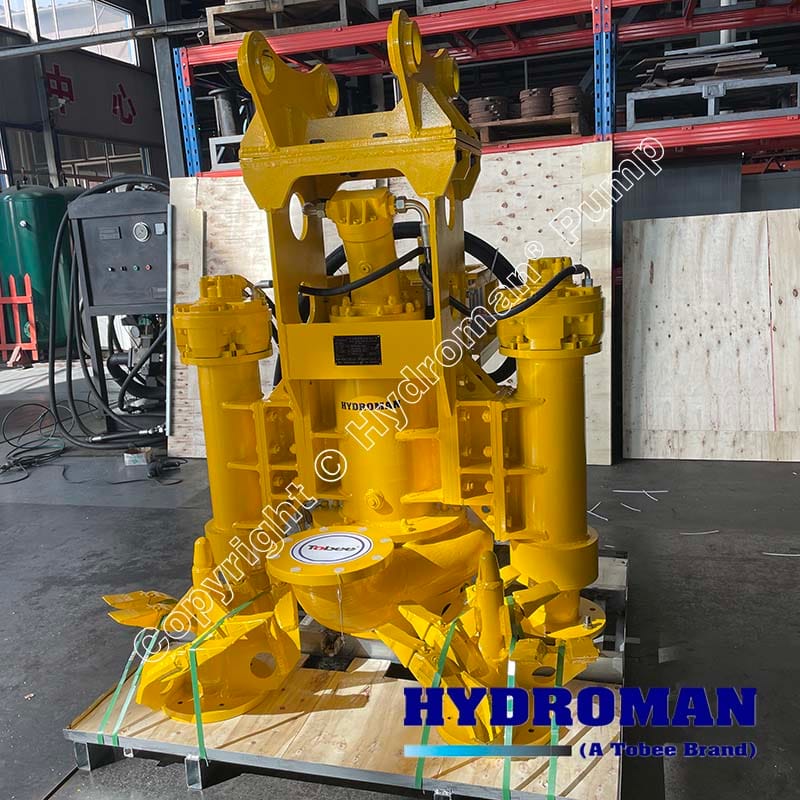 Hydroman Submersible Pump with Dual Side Cutters