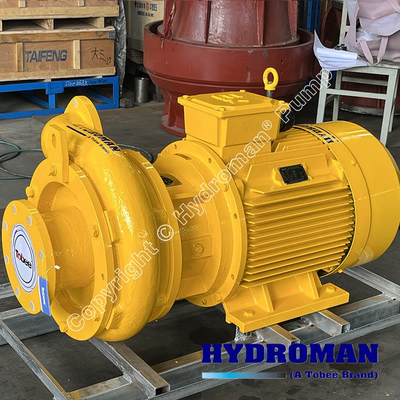 Hydroman® TJH Series Pump for Sludge Removal in Tunnel Projects