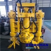 Hydraulic Wastewater Pump with Paired Lateral Cutters for Industry