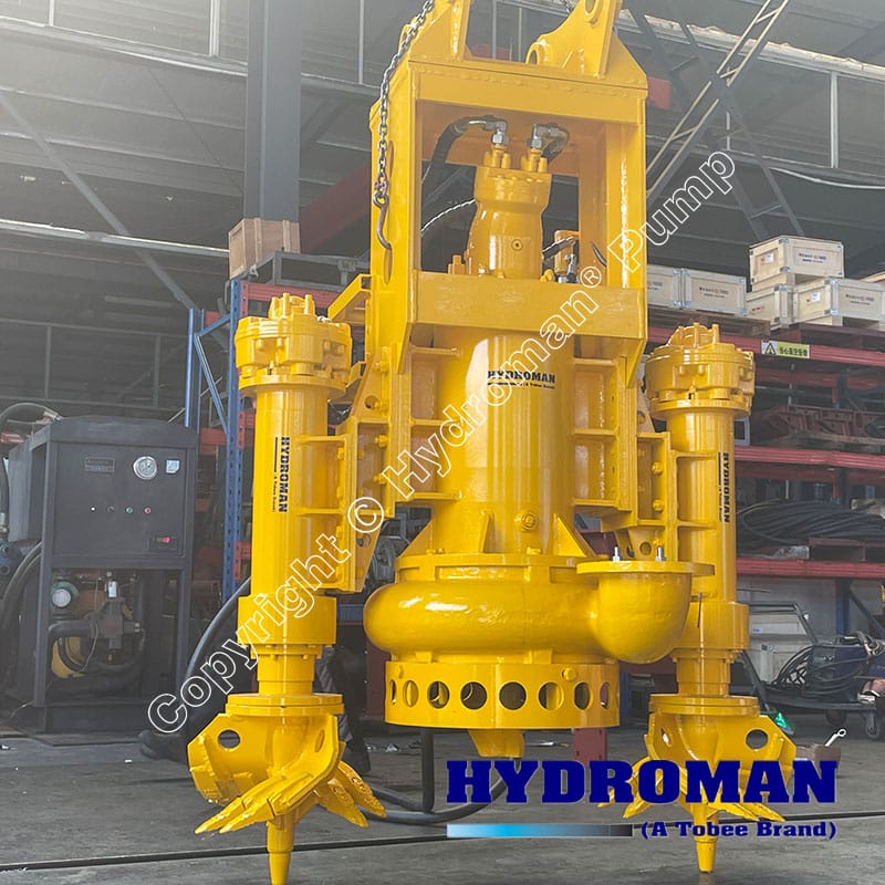 Hydroman Excavator Mounted Pump for Sand Removal