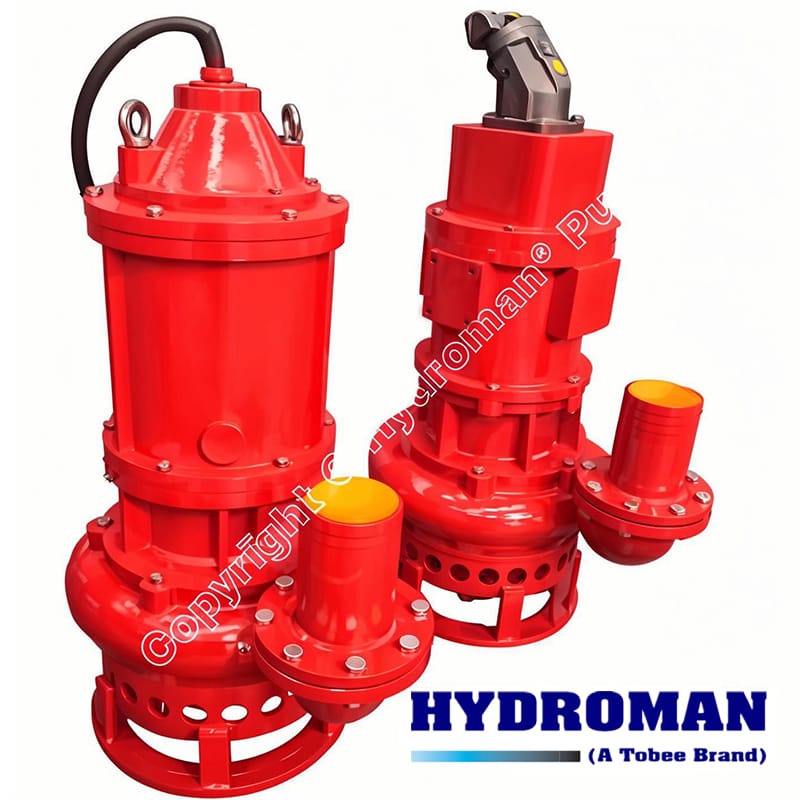 Marine Hydraulic Driven Pumps with Hydroman Agitator Installed on Excavator for Paphos Cyprus
