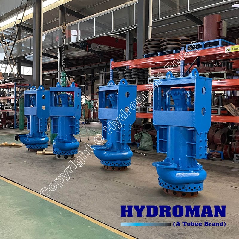 Vertical Excavator Dredge Pumps for Sediment and Slurry Control
