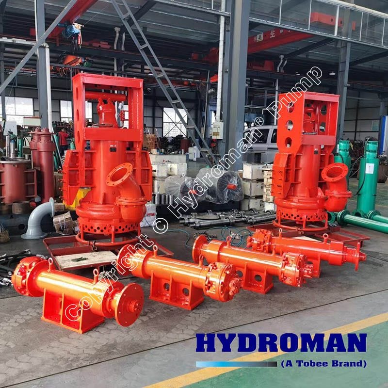 Excavator Mounted Hydraulic Pumps with Powerful Agitator
