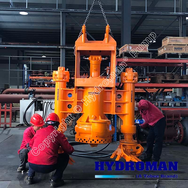 Hydraulic Agitator Pump for Sediment Removal