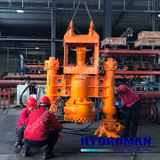 Hydraulic Agitator Pump for Sediment Removal