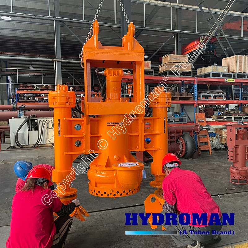 Muddy Water Removal Pump with Cutter Blades