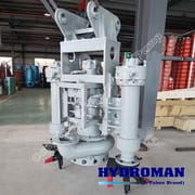 Excavator Mounted Hydraulic Sludge Pump with Cutters