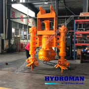 Dual Agitator Dredge Pump for Urban Rivers