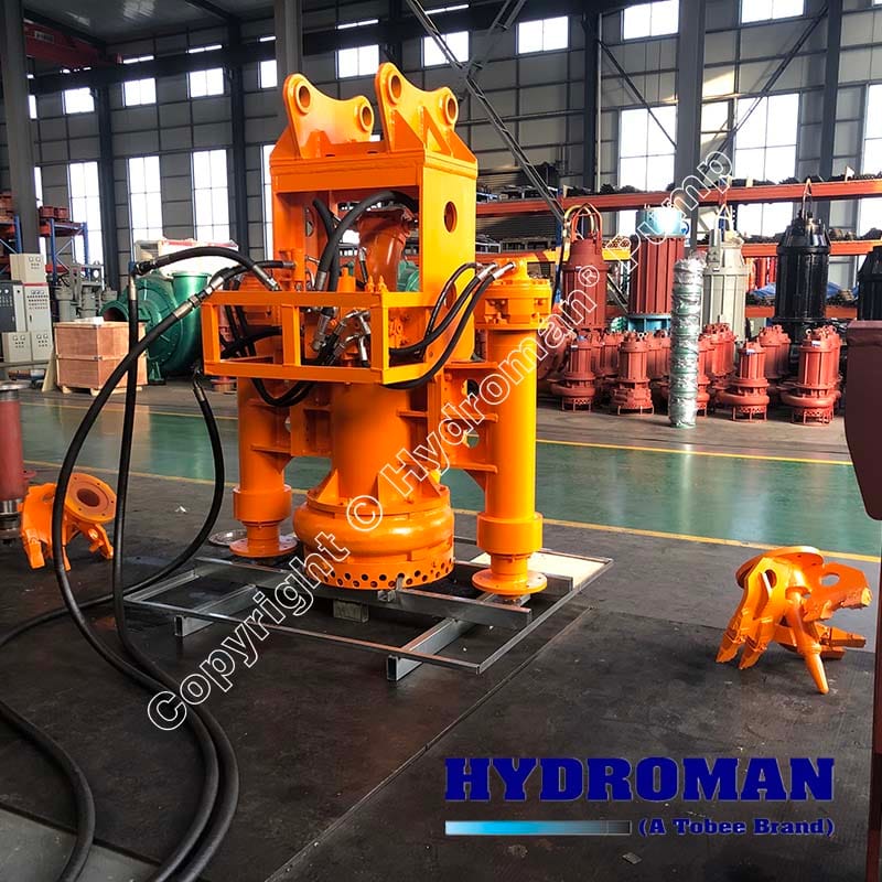 Hydroman Underwater Pump for Slurry and Water Handling