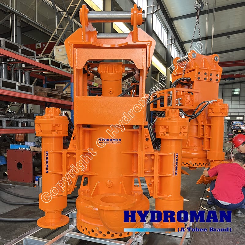 Submersible Slurry Pump for Sediment Transfer