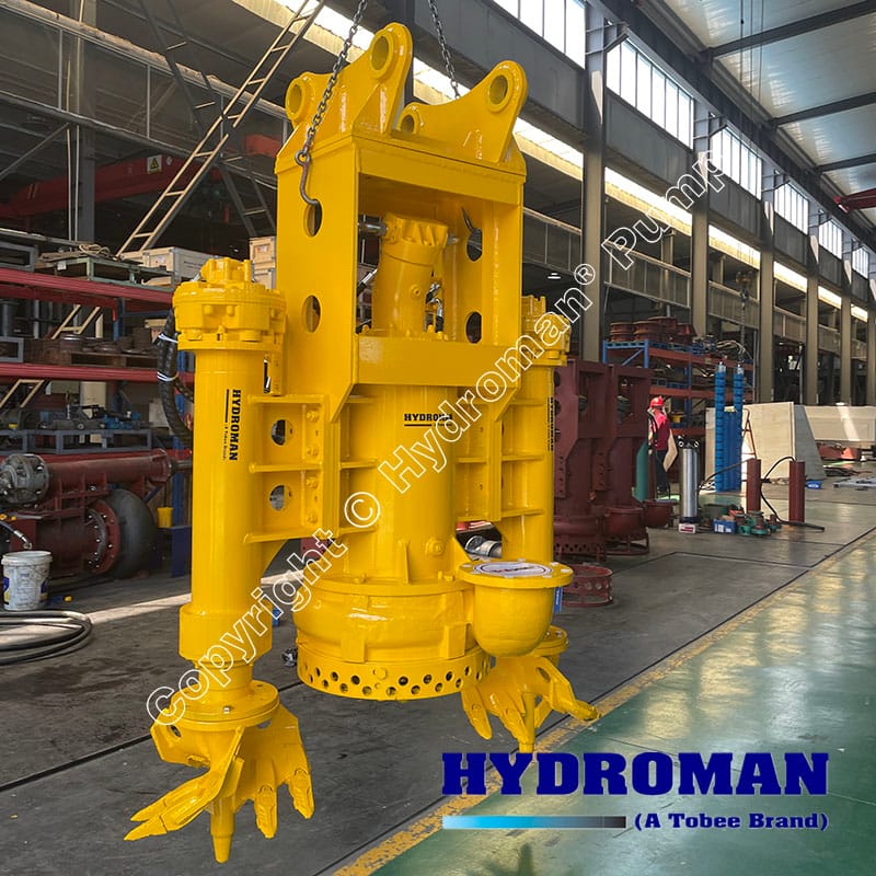 Excavator Mounted Hydraulic Slurry Pump for Dredging Projects