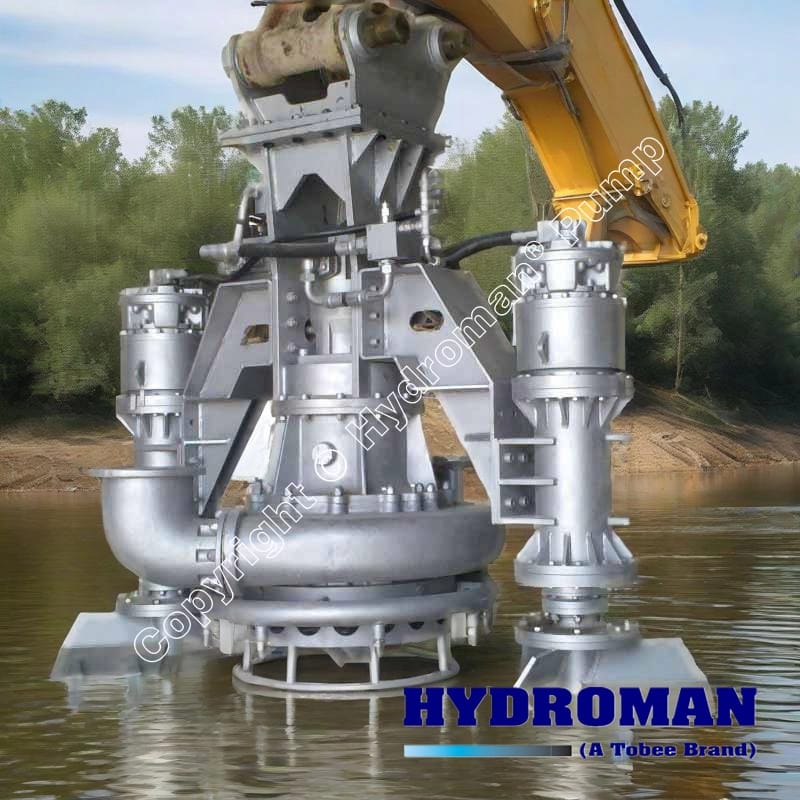 Submersible Cutter Pump for Coastal Sediment Removal