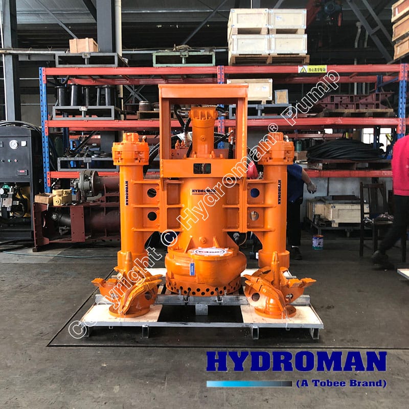 Hydraulic Driven Dredging Pump with Dual Side Cutters