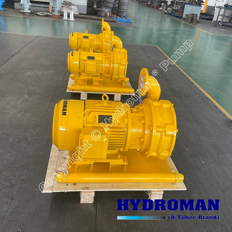 Abrasion Resistant Pump for Underground Shield Tunneling