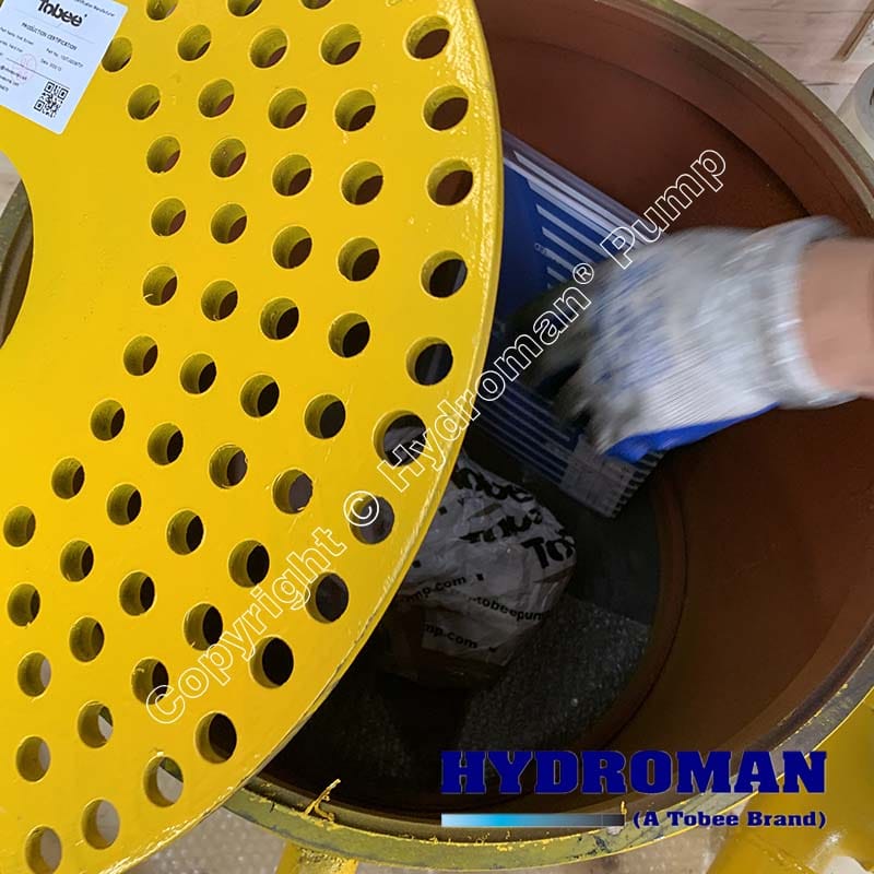 Protective Screen for Muddy Liquid Dredge Pump