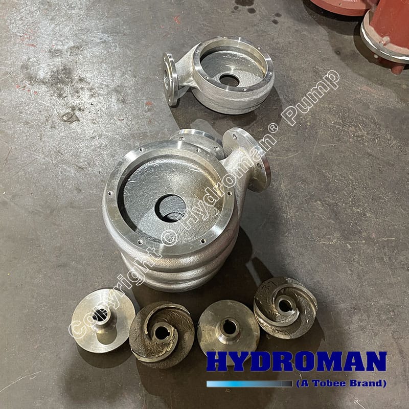 Vertical Sewage Pump Components for Hydroman®