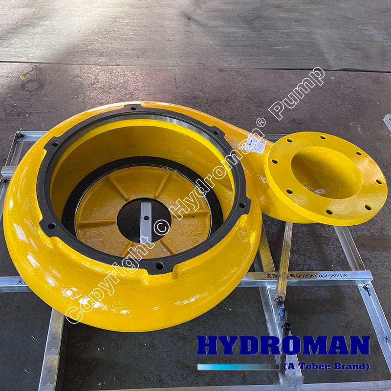Hydraulic Slurry Pump Casing for Abrasive Fluids