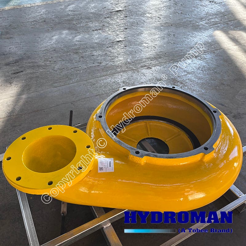 Wear Resistant Pump Casings for Mining Slurry