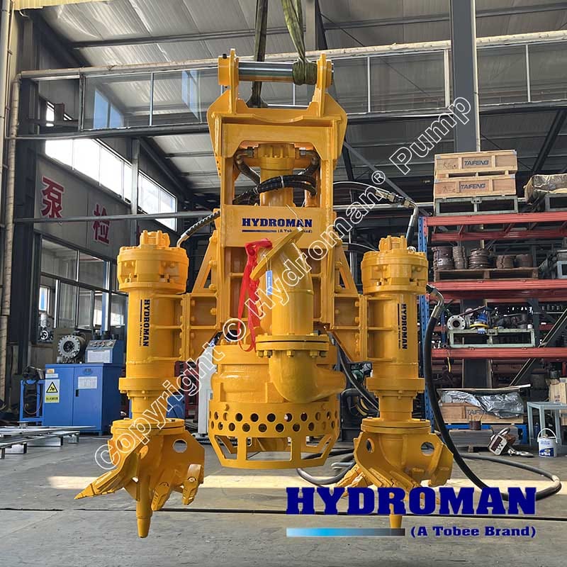Hydraulic Driven Vertical Pump for Slurry Removal
