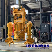 Submersible Dredge Pump with Hydraulic Drive System
