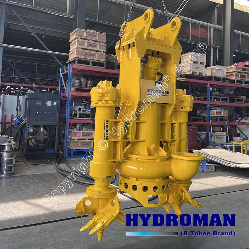 Hydraulic Dredge Pump with Agitating Arms