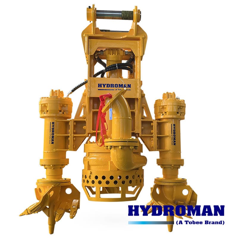 Centrifugal Marine Dredge Pump Dirven by Hydraulic Power Pack for Colombia