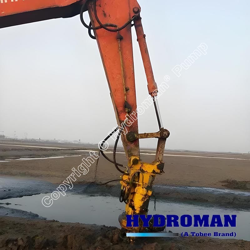 Vertical Hydraulic Slurry Pump for Excavator Dredging
