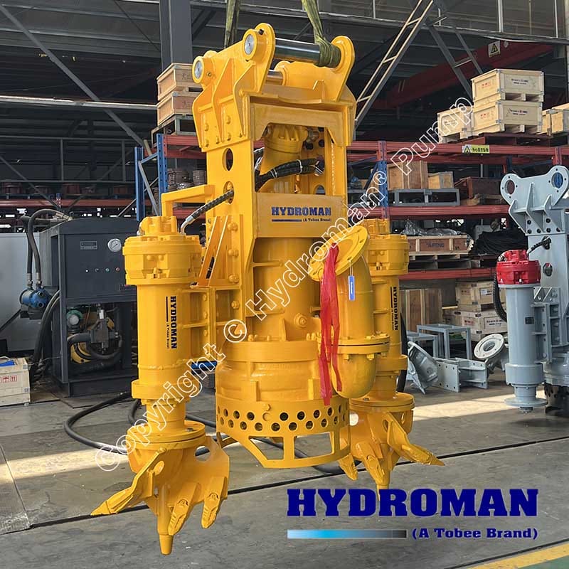 Excavator Hydraulic Dredging Pump for Sand and Slurry