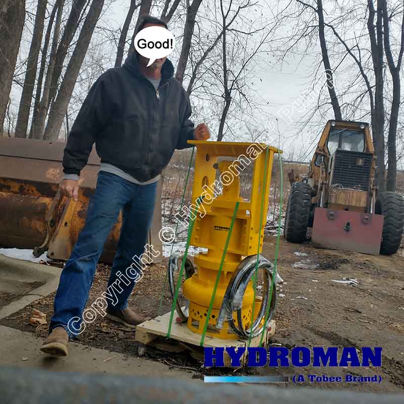 Hydroman Hydraulic Dredge Pump for Komatsu Excavator