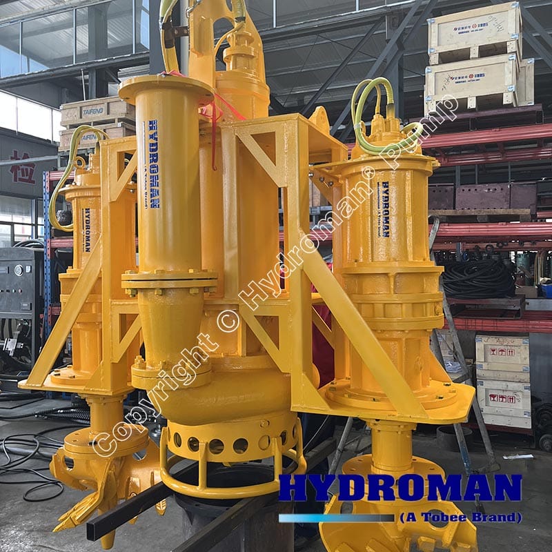 Slurry Submersible Drdge Pump for Silica Sand Mining