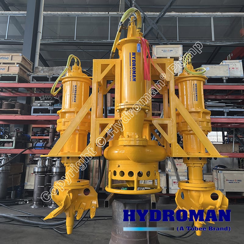 Industrial Submersible Sludge Pump with Agitator
