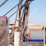 Submersible Dredging Pump with Dual Cutter Heads
