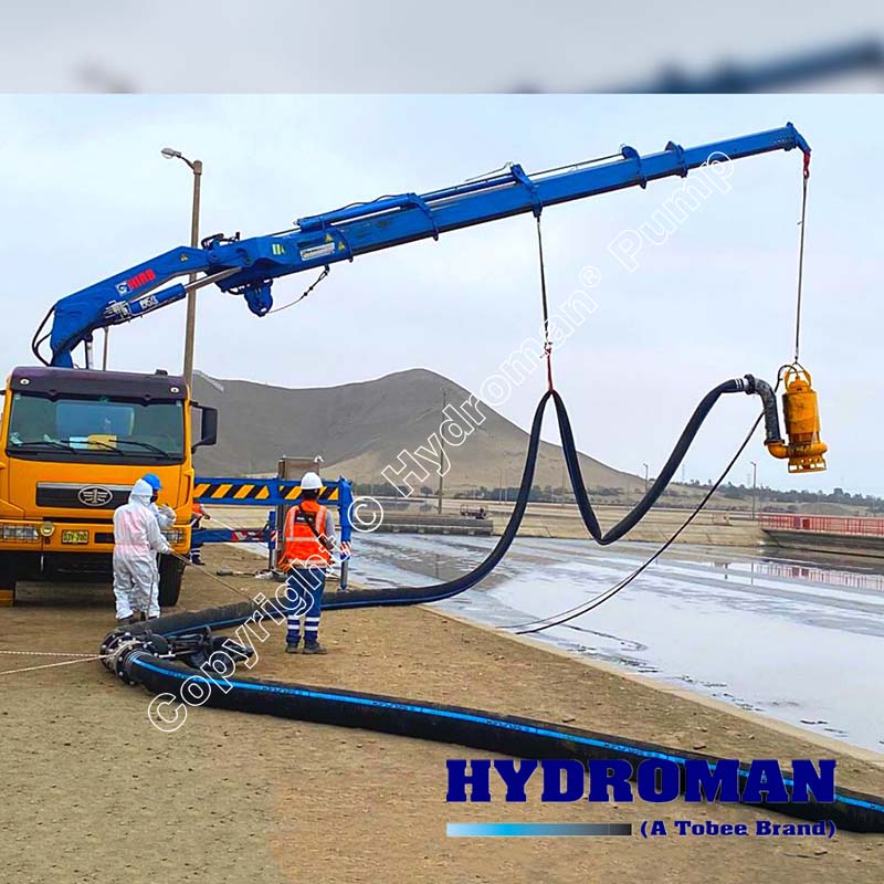 Electric Mud Pump for Port Maintenance Projects