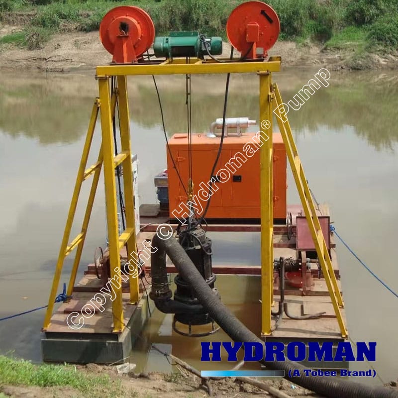 Vertical Submerged Pump for Wash Tank Slurry Removal
