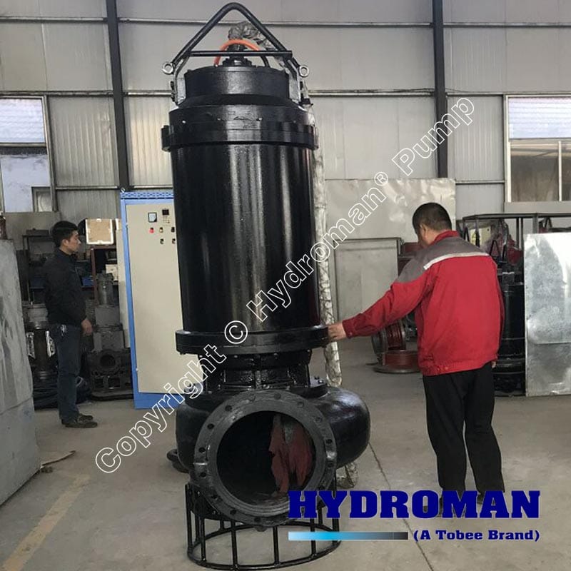 Heavy Duty Submersible Slurry Pump for Large Solids
