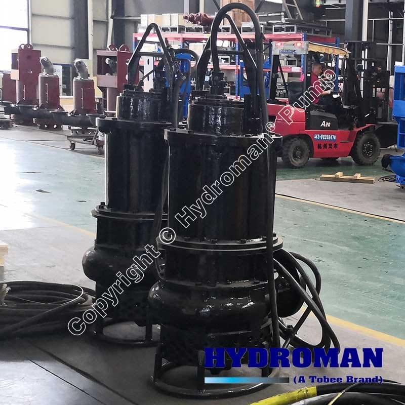 Vertical Submersible Pump for Silt and Slurry Handling
