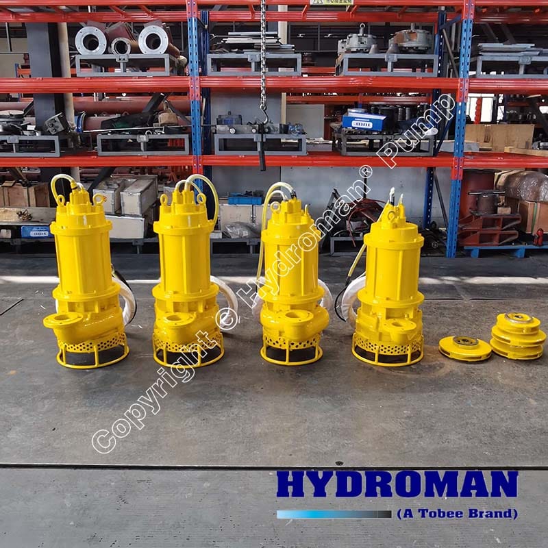 Electric Submersible Impeller Slurry Gravel Pumps