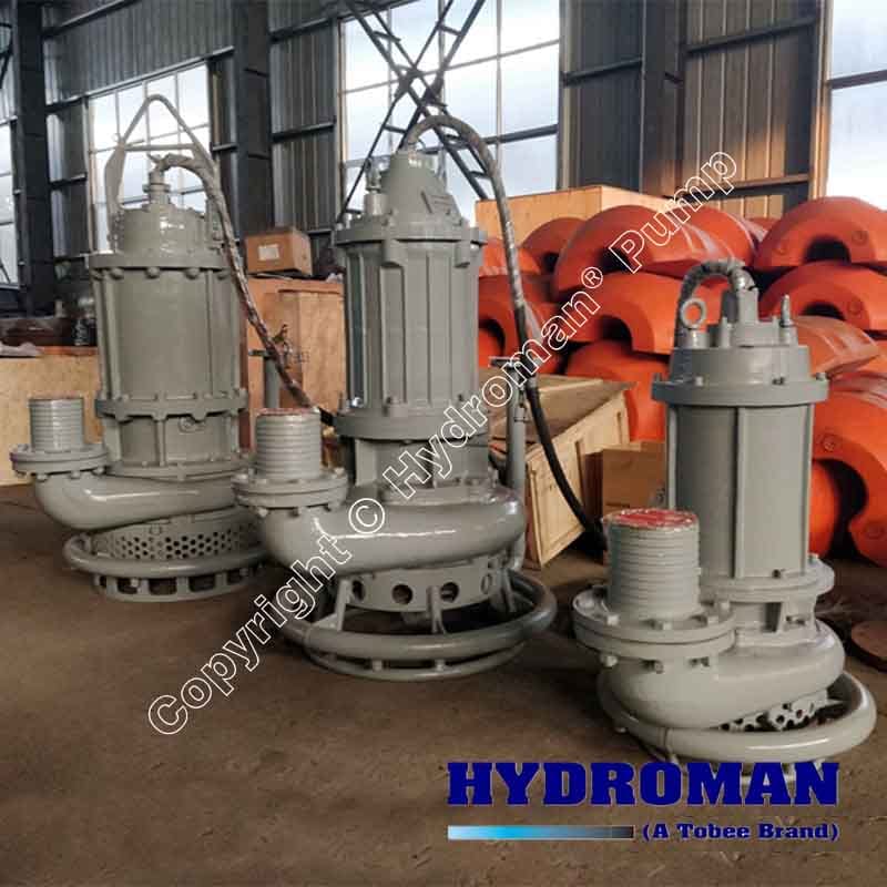Submersible Dredge Pumps with Jet Agitation System