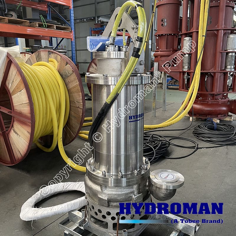 Industrial Wastewater Pond Submersible Slurry Pump

