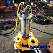 Hydroman Electric Pump for Dewatering Sludge