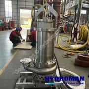 Acid Resistant Submersible Pump for Gravel Slurry
