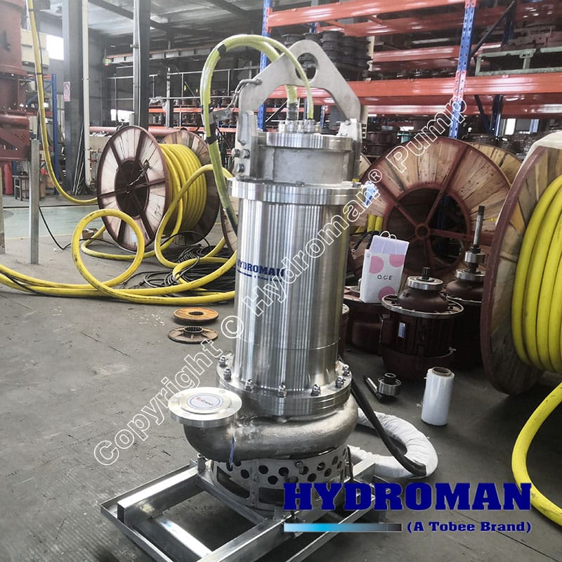 Vertical Submerged Sand Pump for High Acid Applications
