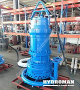 Submerged Pump with Jet Ring for Settling Tanks
