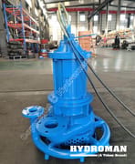 Electric Sand Dredge Pump with Water Jet Assistance