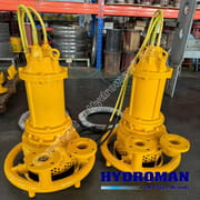 Heavy Duty Submersible Pump for Moving Abrasive Materials