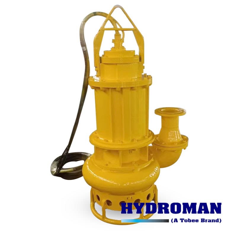 Sand, Sludge & Slurry Submersible Pumps Driven by Hydroman Electric Motor for Aluminum Mining