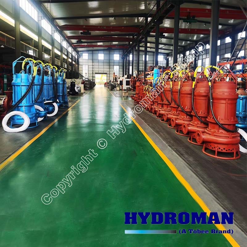 Submersible Sand Pumps with Electric Agitator
