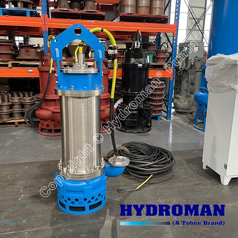 Hydroman Electric Borehole Submersible Pump with Agitator